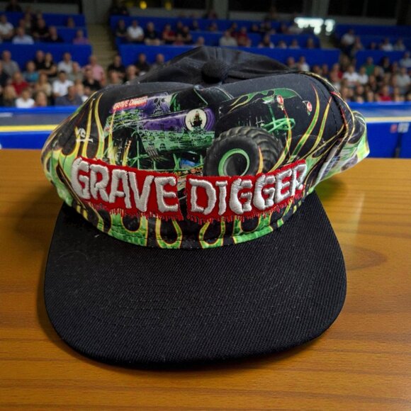 MONSTER JAM Gravedigger Truck Youth Baseball Hat Cap - Picture 1 of 6